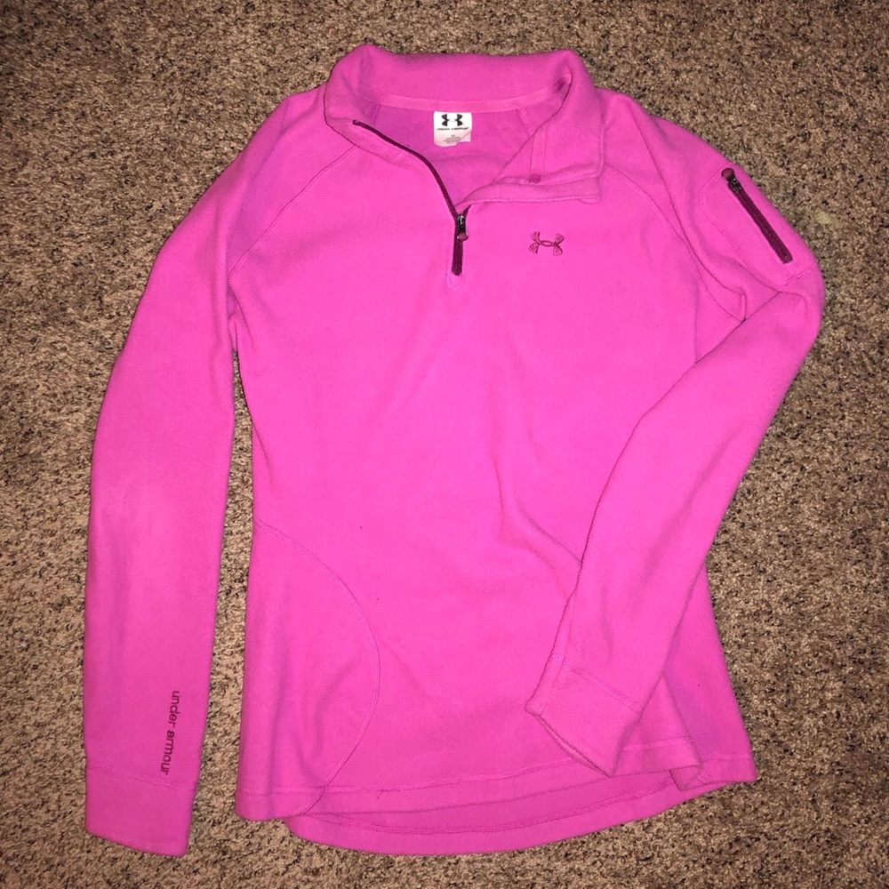 Fleece Under Armour half zip up